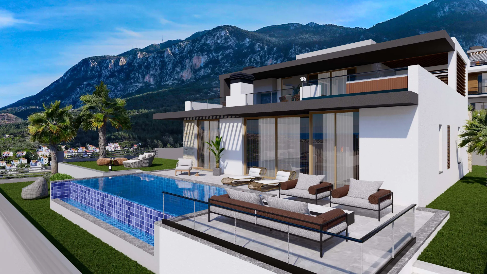 Villa with Private Pool for Sale in Lapta