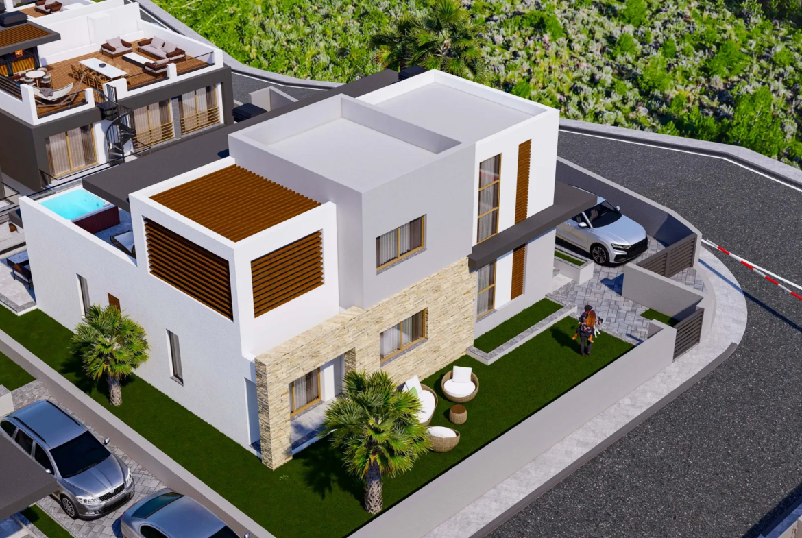 Villa with Private Pool for Sale in Lapta