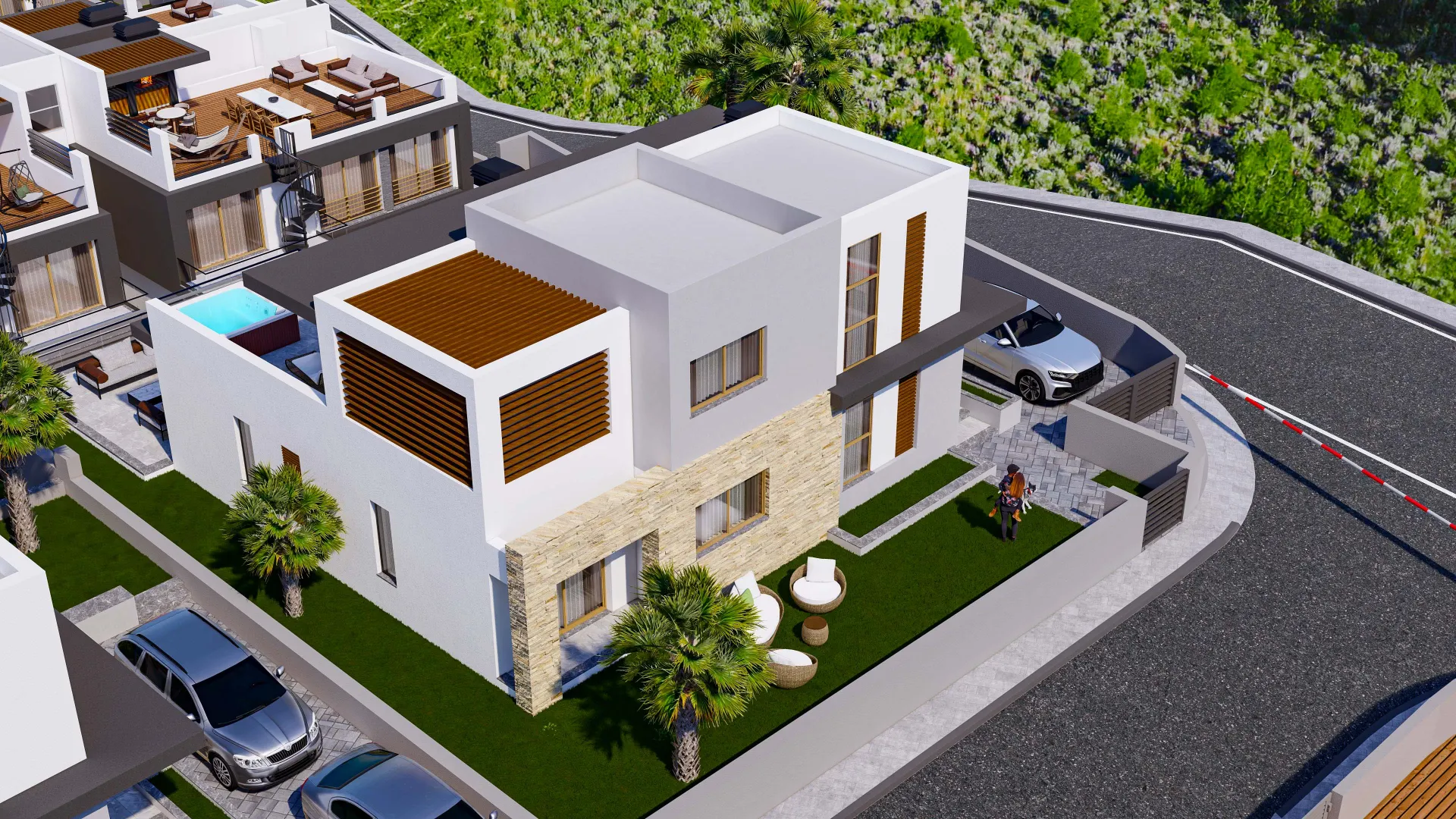 Villa with Private Pool for Sale in Lapta