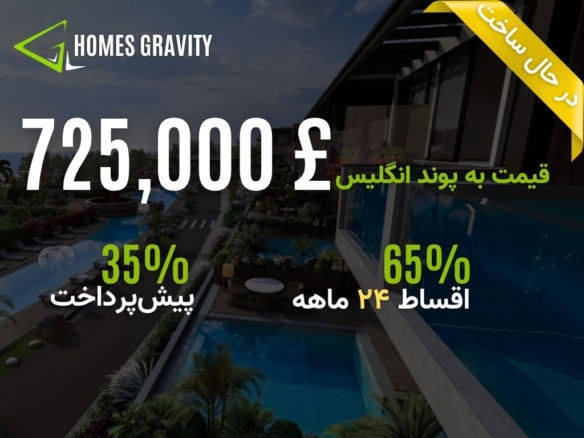 پنت‌ هاوس کنار دریا در قبرس شمالی