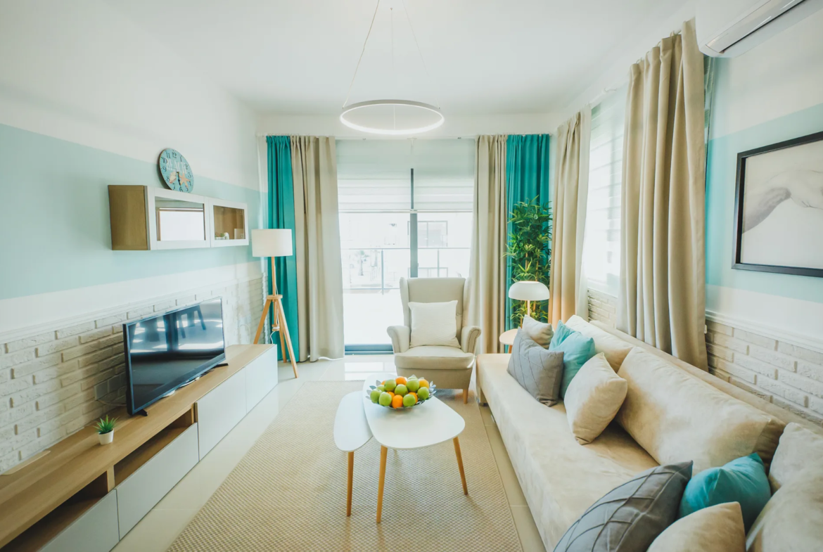 Furnished Coastal Apartment for Sale in Iskele North Cyprus