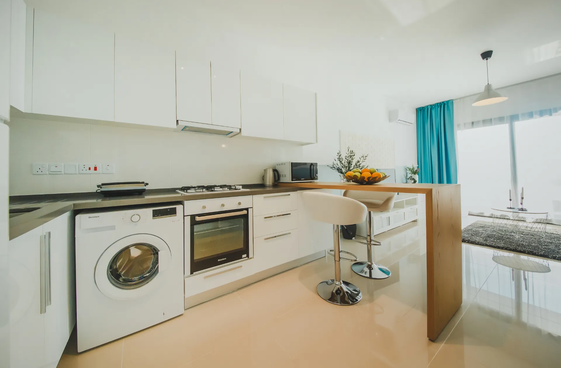 Furnished Sea View Studio Flat for Sale in Iskele North Cyprus