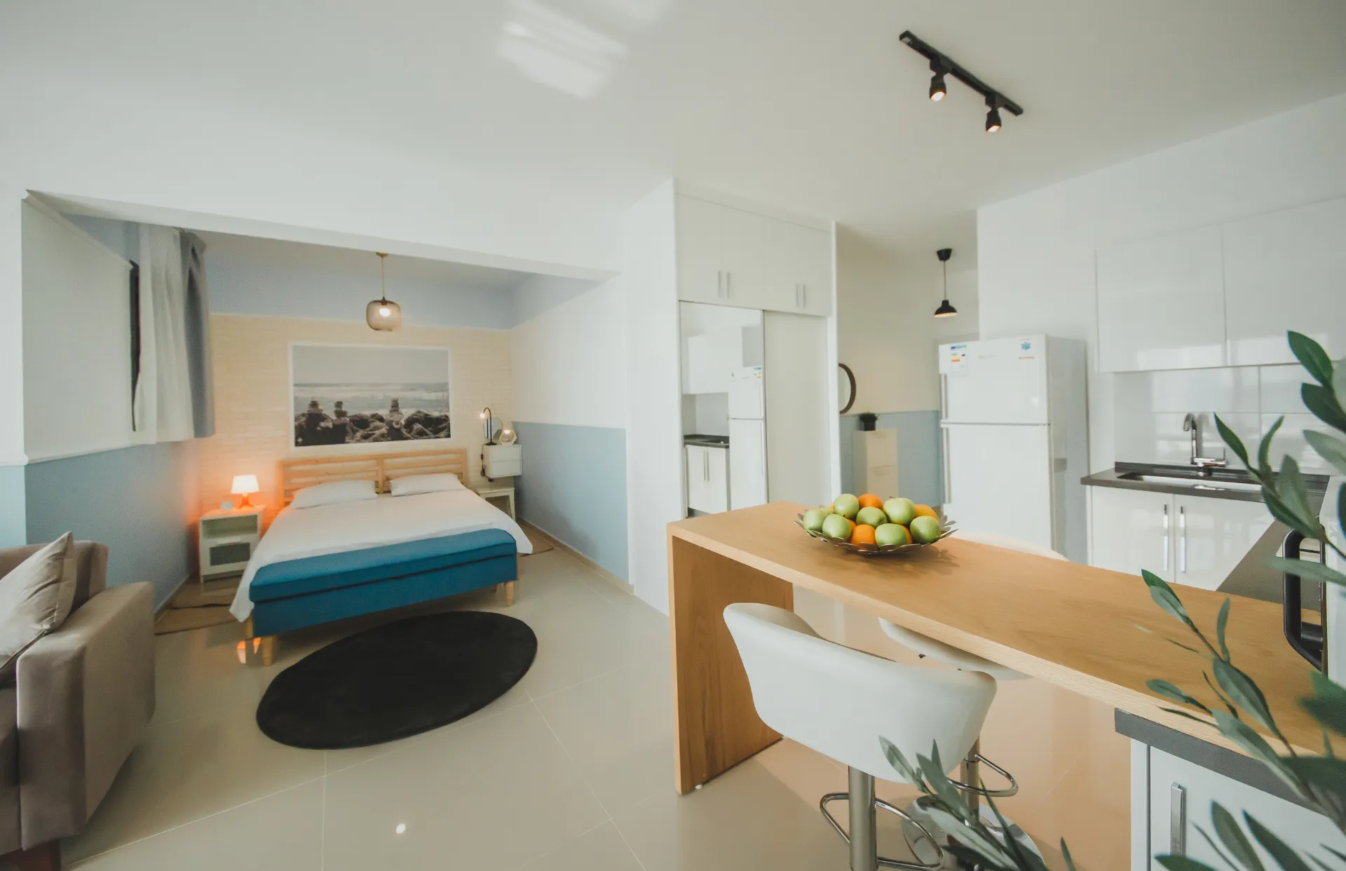 Furnished Sea View Studio Flat for Sale in Iskele North Cyprus