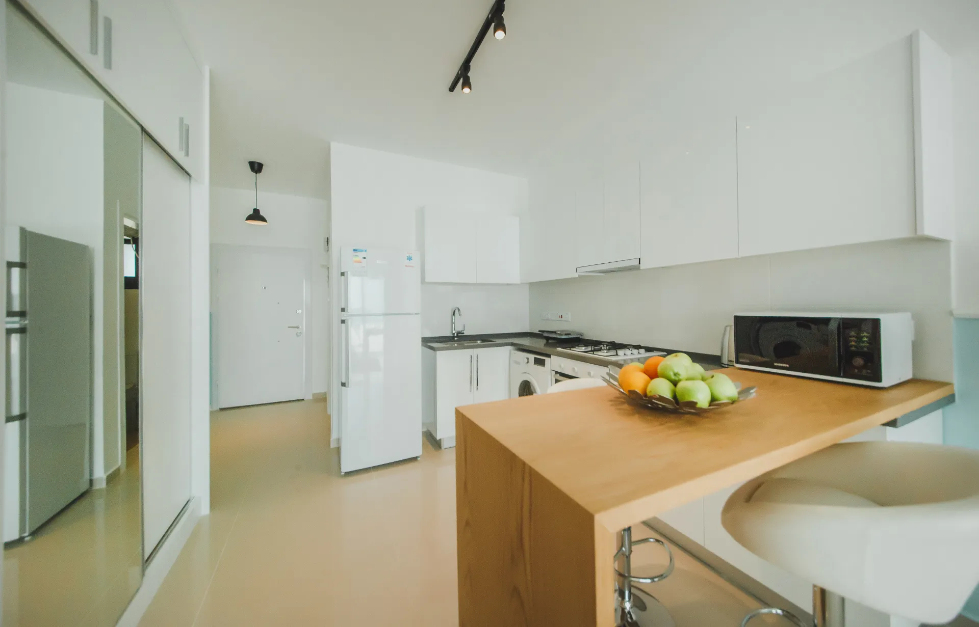 Furnished Sea View Studio Flat for Sale in Iskele North Cyprus