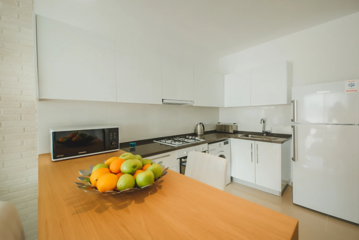 Furnished Sea View Studio Flat for Sale in North Cyprus