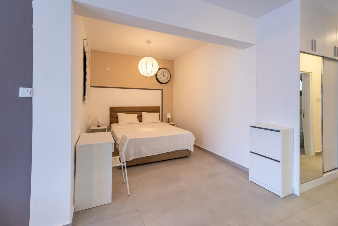 Furnished Studio Flat for Sale in Iskele Near the Beach