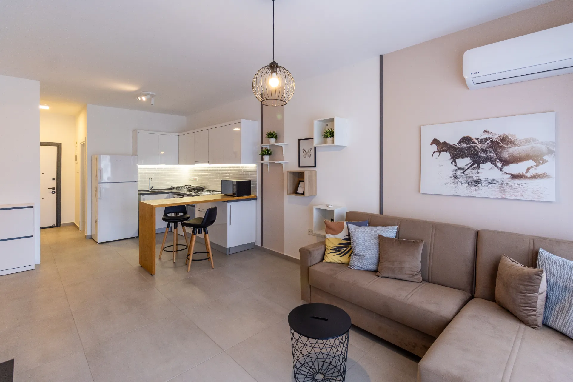 Furnished Studio Flat for Sale in Iskele Near the Beach