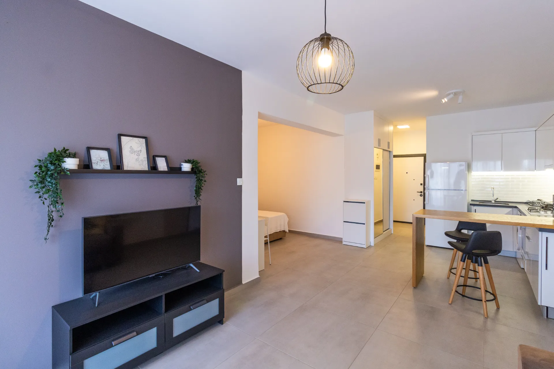 Furnished Studio Flat for Sale in Iskele Near the Beach