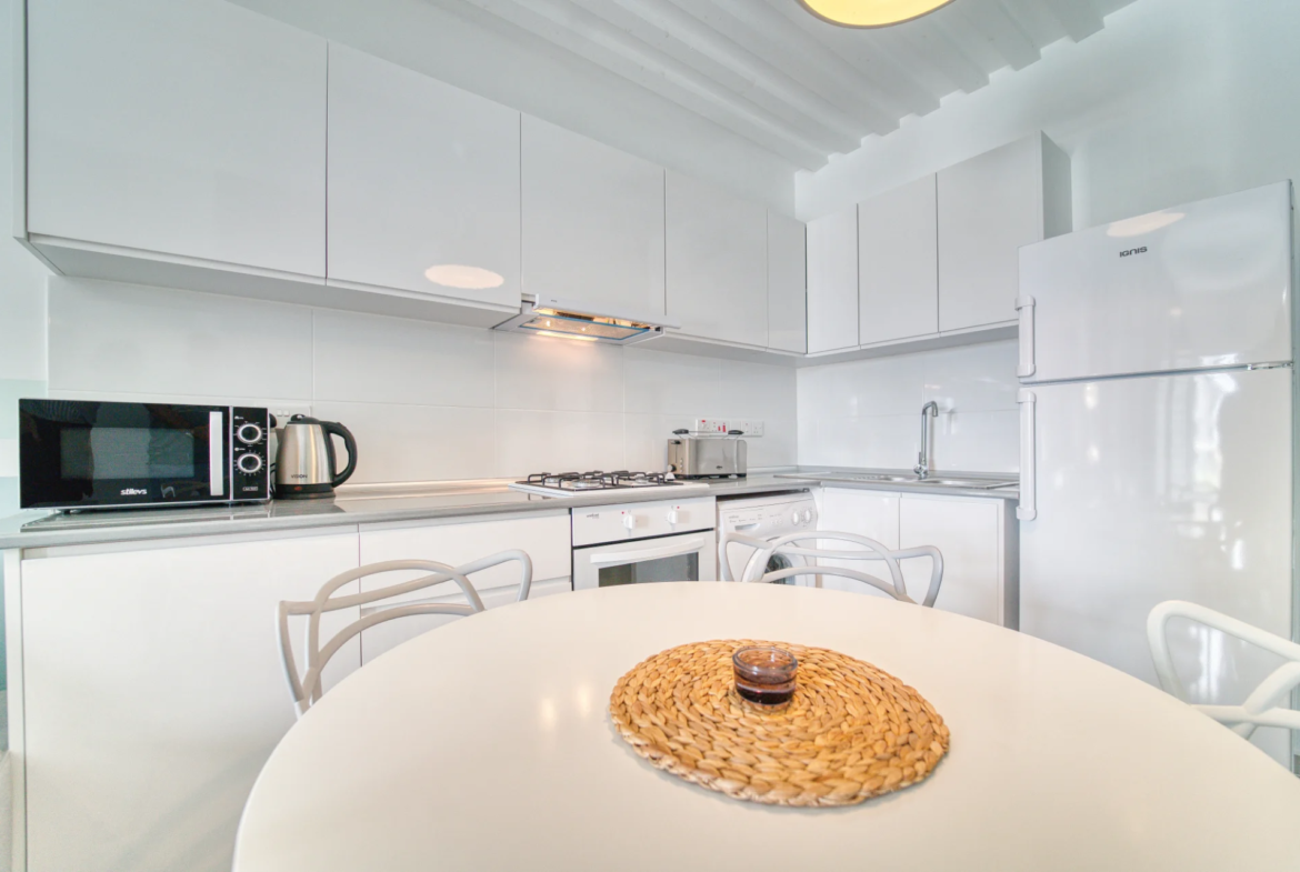 Furnished Studio Flat for Sale in Iskele Near the Sea