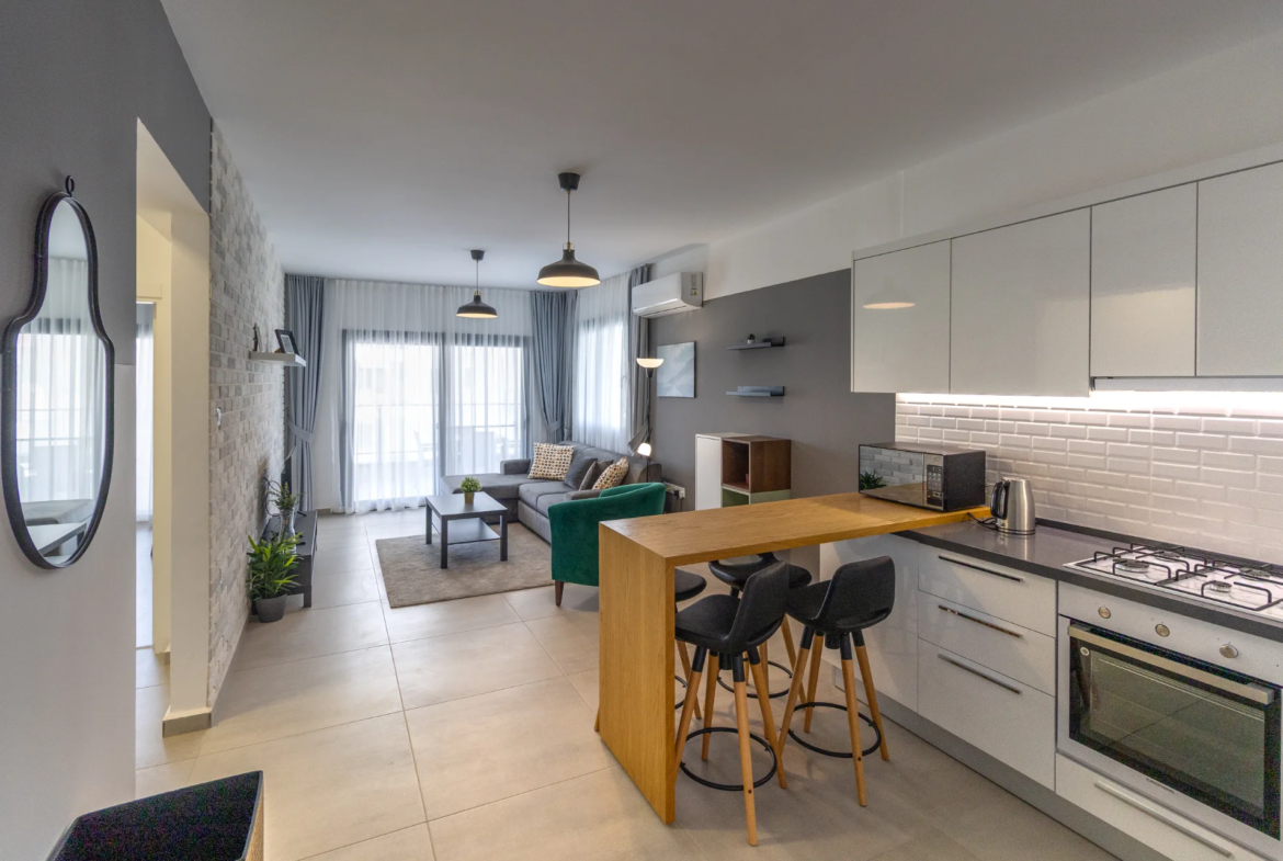 Ready Furnished Apartment Near the Sea in Iskele