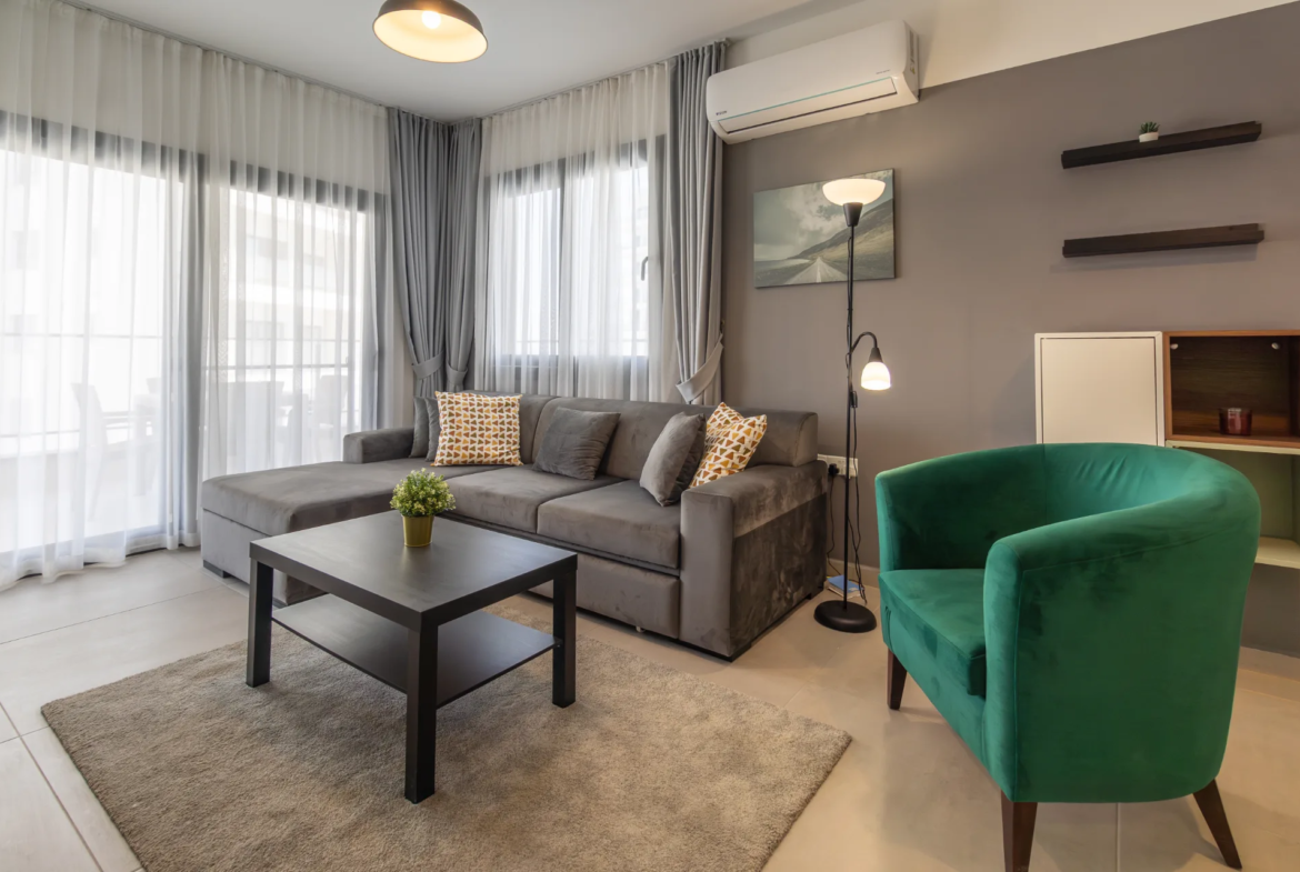 Ready Furnished Apartment Near the Sea in Iskele