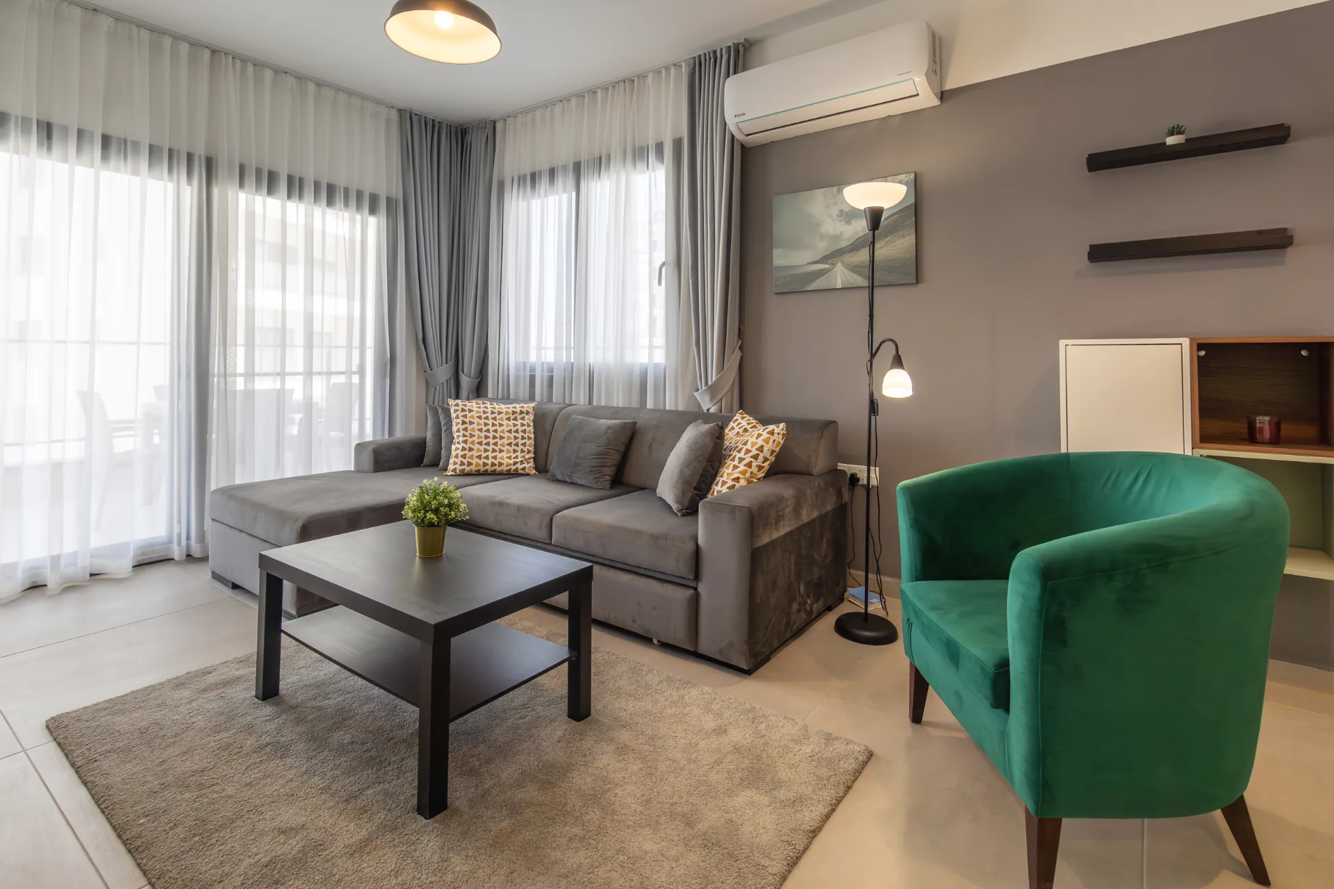 Ready Furnished Apartment Near the Sea in Iskele