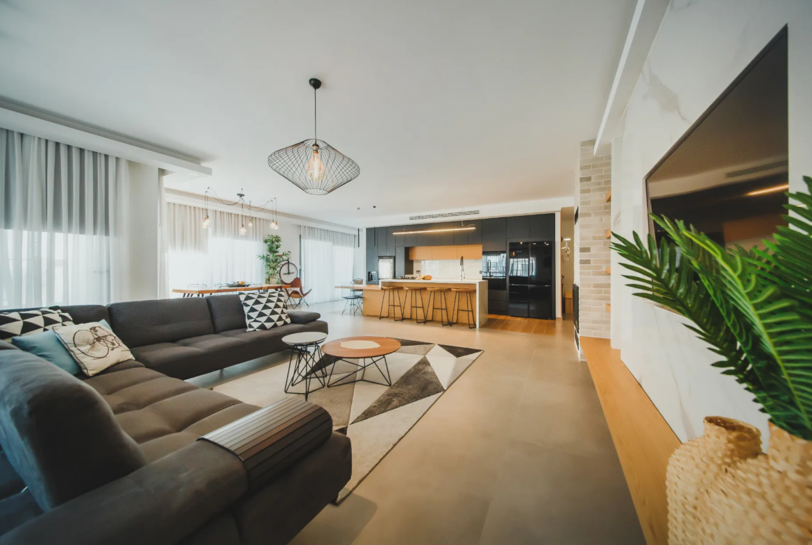 Ready Furnished Penthouse for Sale in Iskele