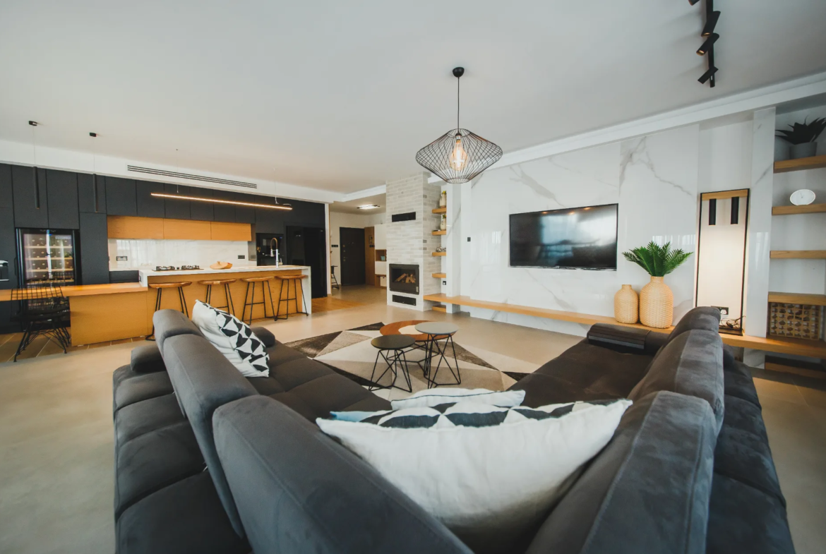 Ready Furnished Penthouse for Sale in Iskele
