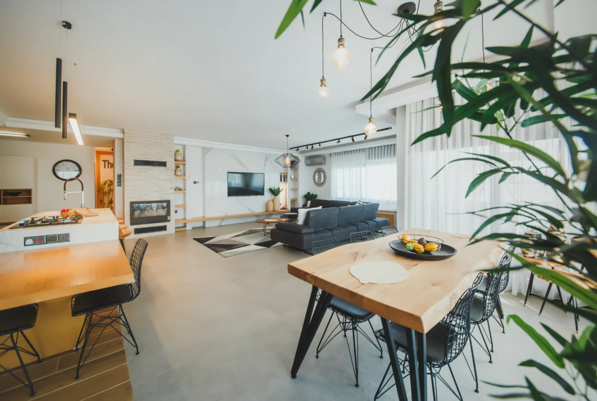 Ready Furnished Penthouse for Sale in Iskele