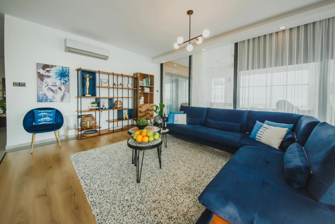 Ready Furnished Penthouse for Sale in Iskele North Cyprus Near the Sea