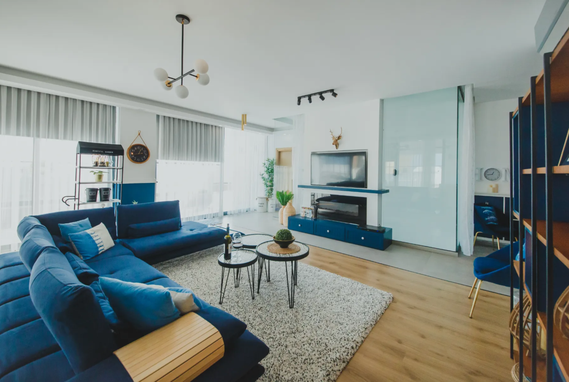 Ready Furnished Penthouse for Sale in Iskele North Cyprus Near the Sea
