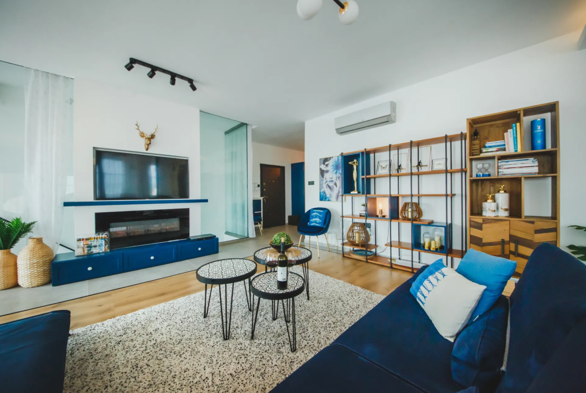 Ready Furnished Penthouse for Sale in Iskele North Cyprus Near the Sea