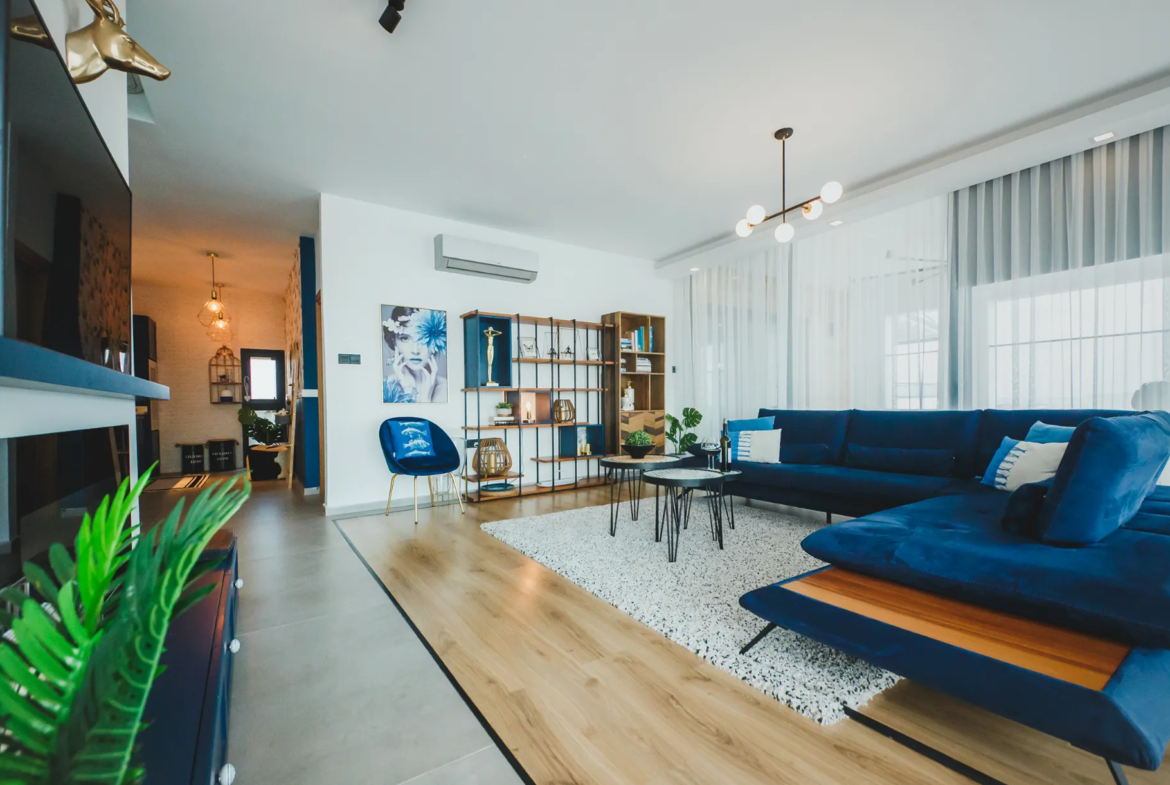Ready Furnished Penthouse for Sale in Iskele North Cyprus Near the Sea