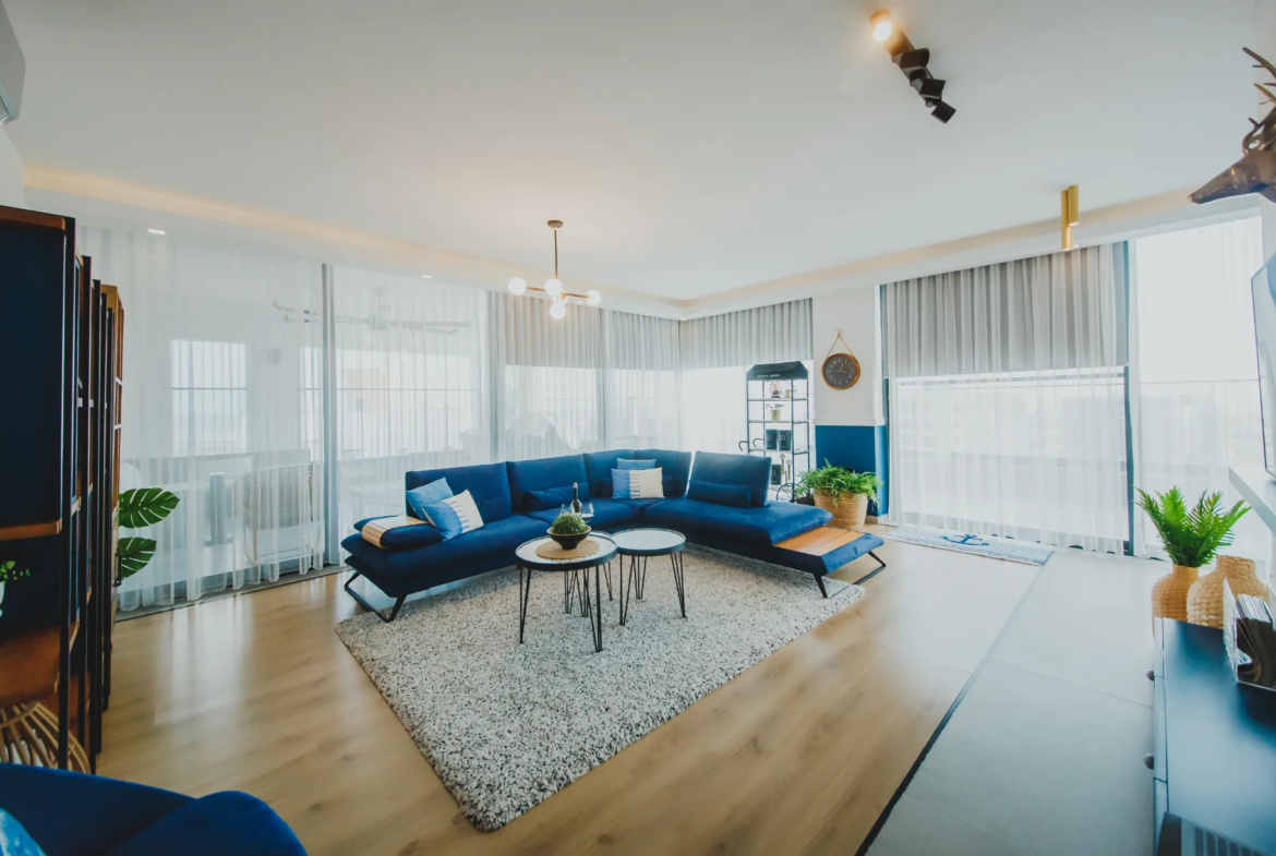 Ready Furnished Penthouse for Sale in Iskele North Cyprus Near the Sea