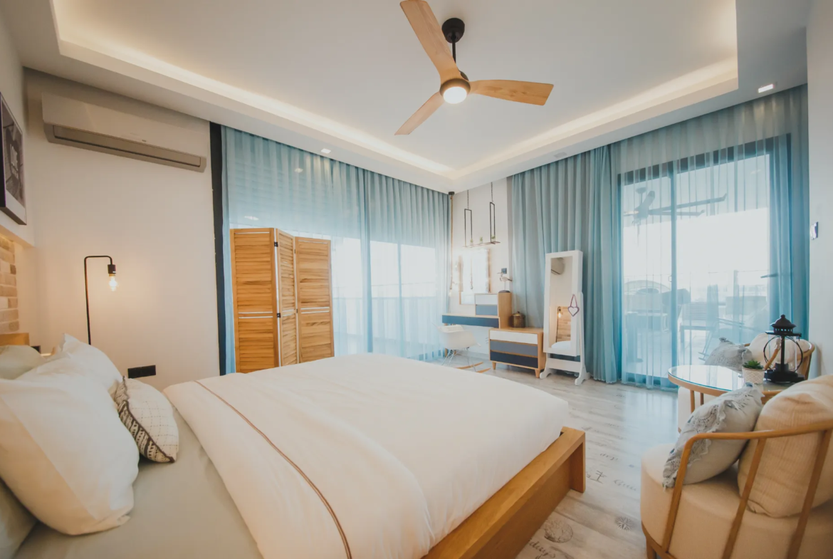 Ready Furnished Penthouse for Sale in Iskele North Cyprus Near the Sea