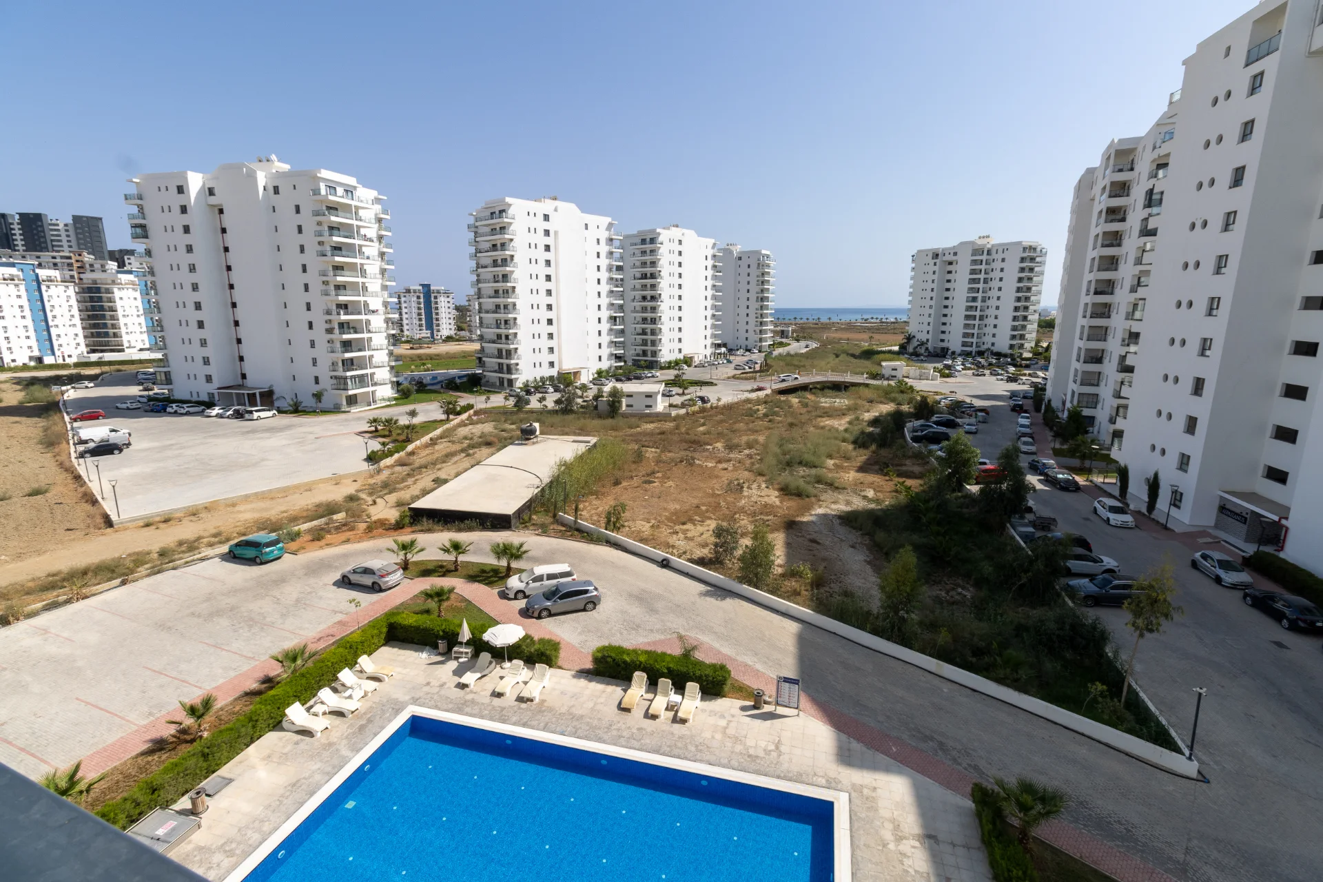Ready Furnished Studio Flat with Sea View in Iskele North Cyprus – 014 Ready Furnished Studio Flat with Sea View in Iskele North Cyprus
