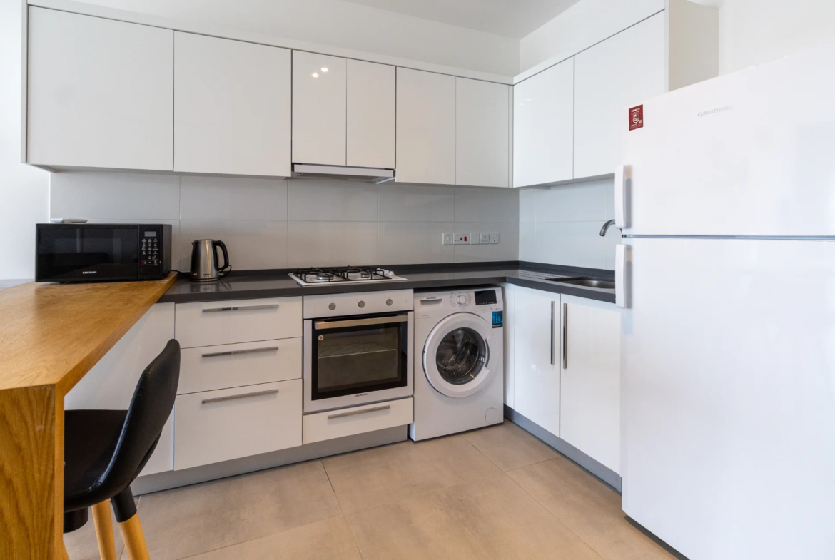 Ready Furnished Studio Flat with Sea View in Iskele North Cyprus