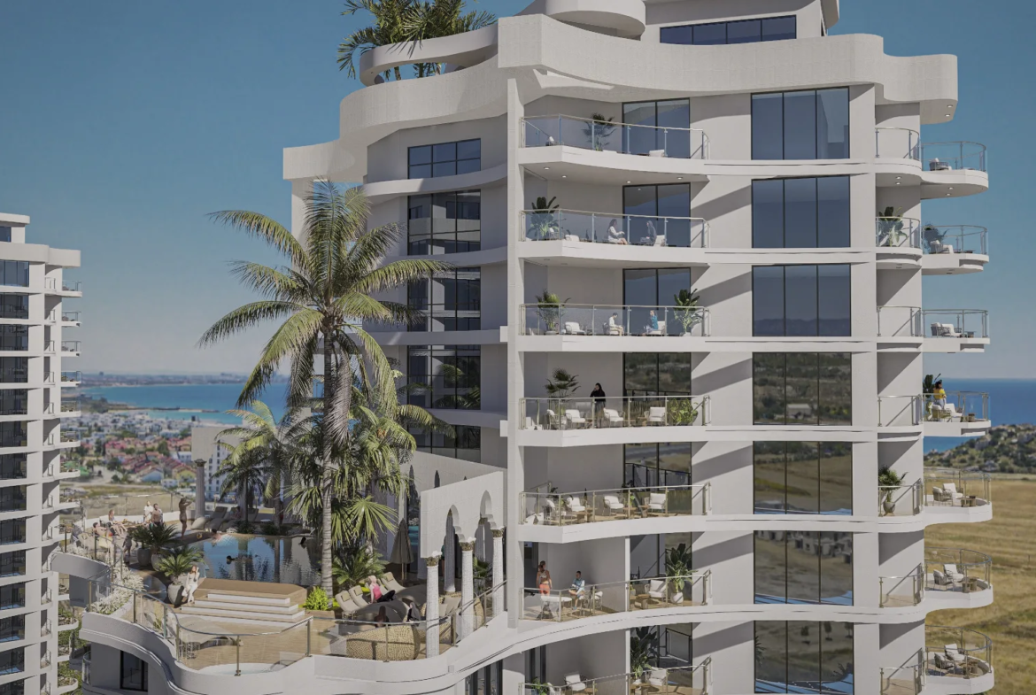 Spacious Apartment for Sale in Iskele North Cyprus Near the Beach